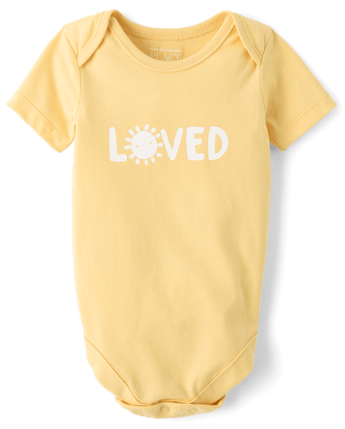 Baby Loved Graphic Bodysuit