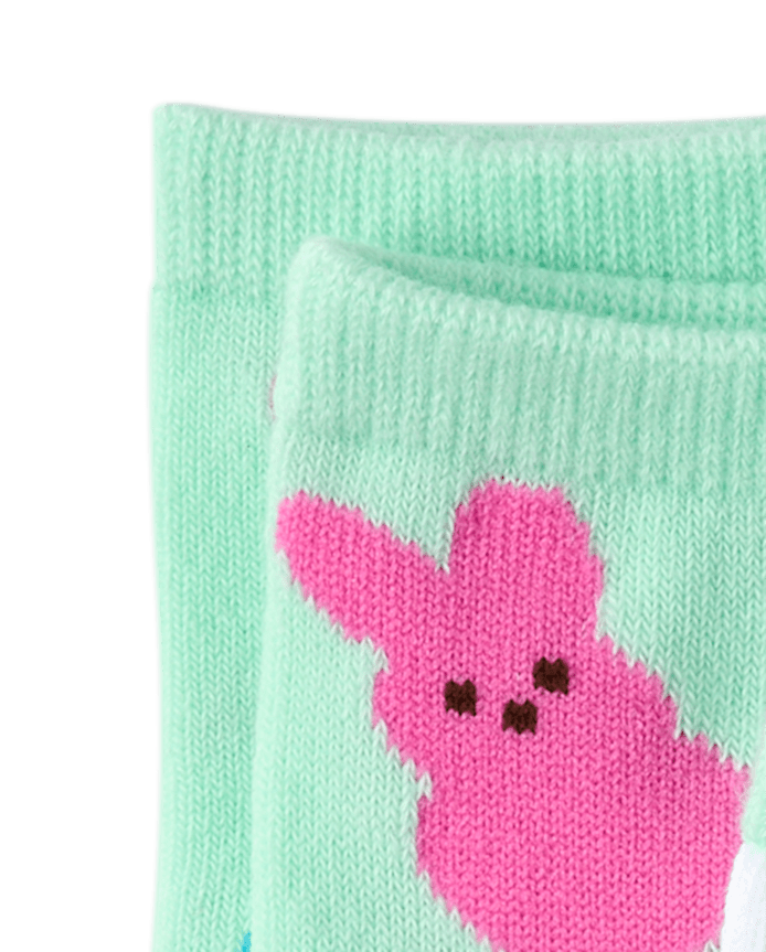 Girls PEEPS® Midi Socks 2-Pack
