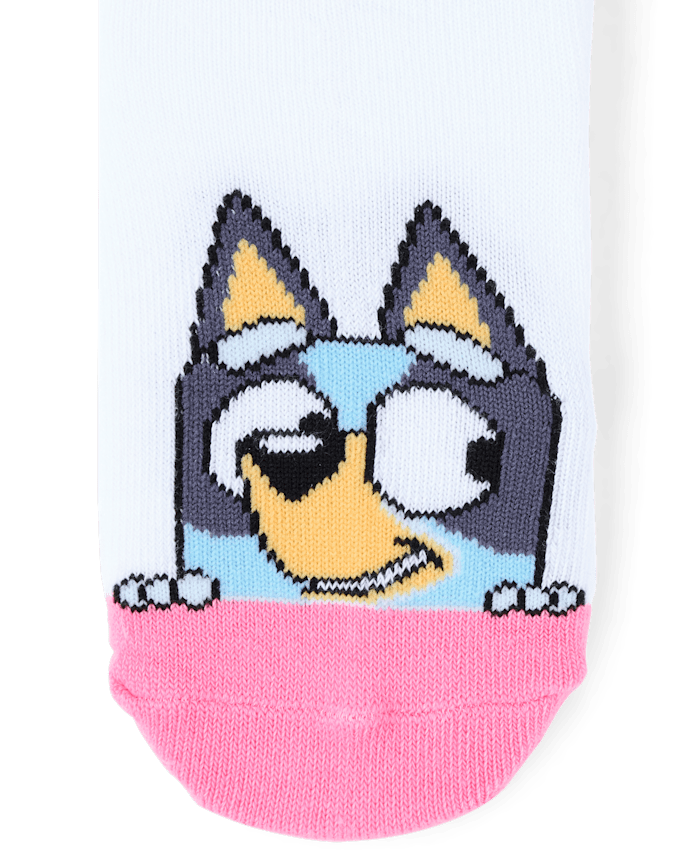 Toddler Girls Bluey™ Midi Socks 6-Pack