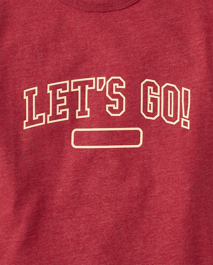 Boys Let's Go Graphic Tee