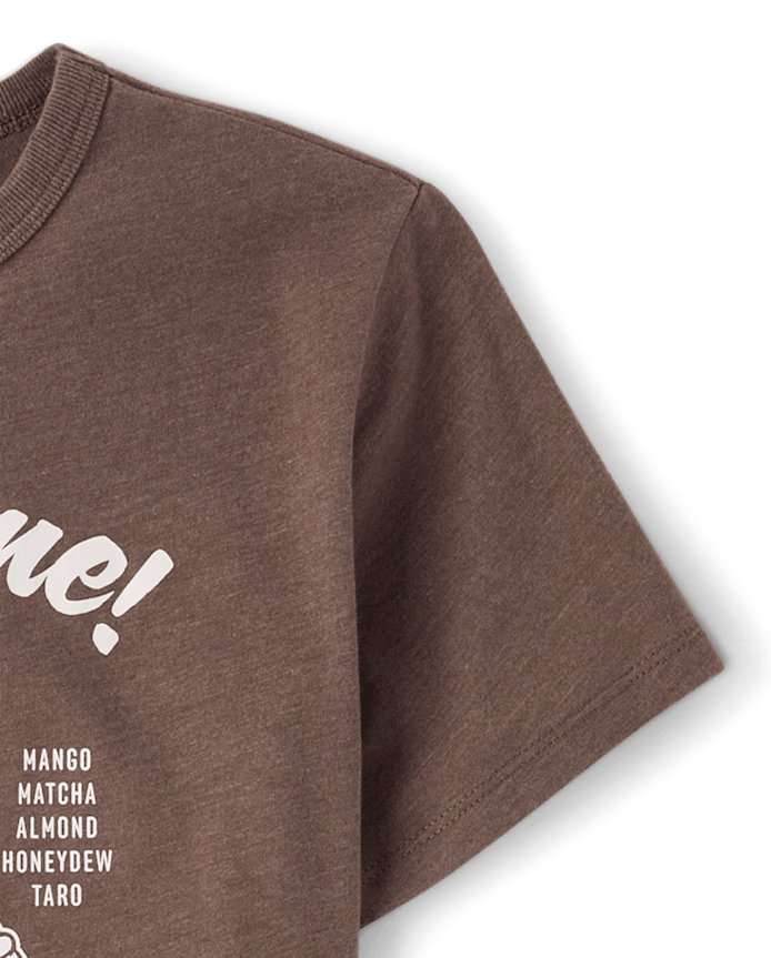 Boys Boba Time Graphic Tee