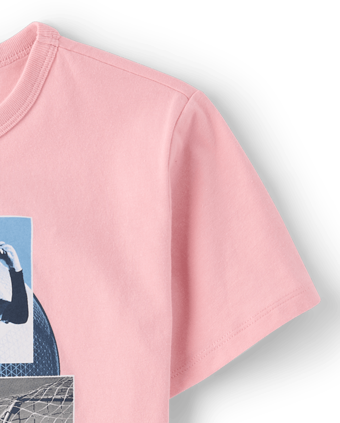 Boys Soccer Player Graphic Tee