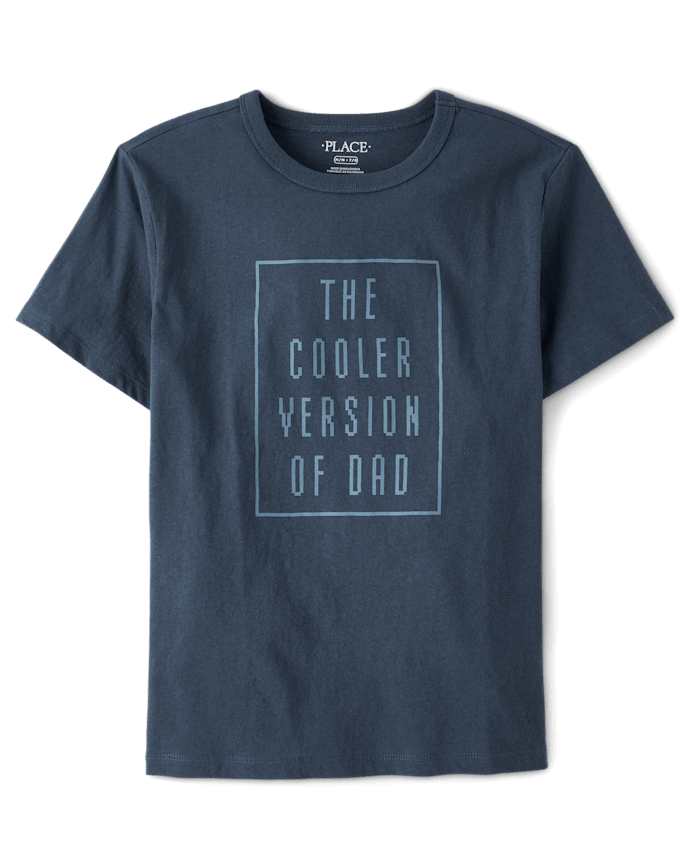 Boys Cooler Version Of Dad Graphic Tee