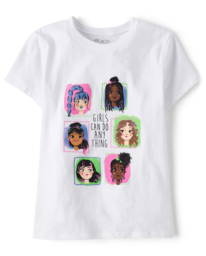 Girls Can Do Anything Graphic Tee