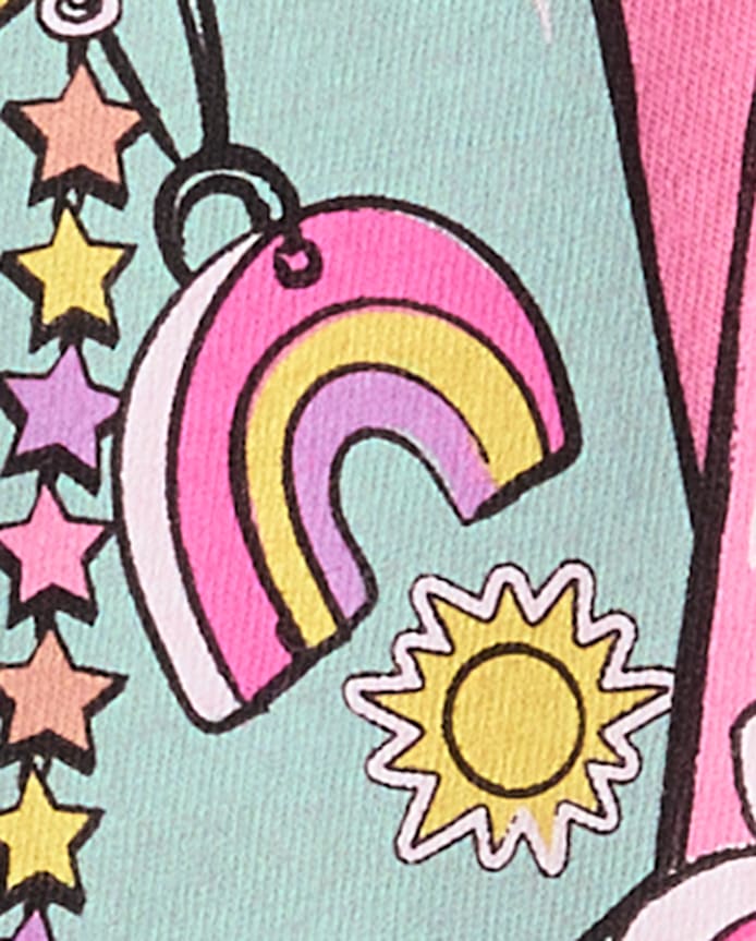 Girls Water Bottles Graphic Tee