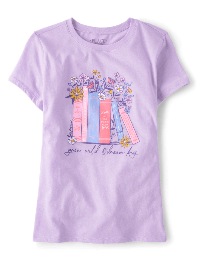 T-shirt graphique pour filles