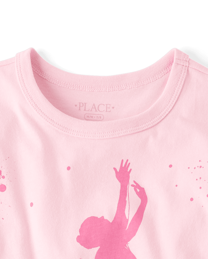 Girls Ballet Relaxed Graphic Tee