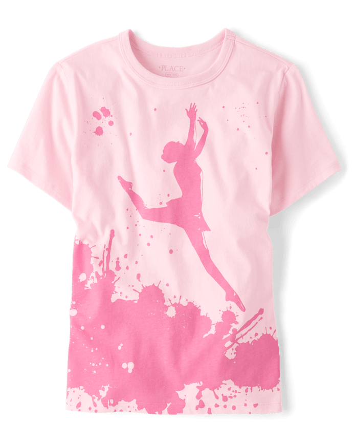 Girls Ballet Relaxed Graphic Tee