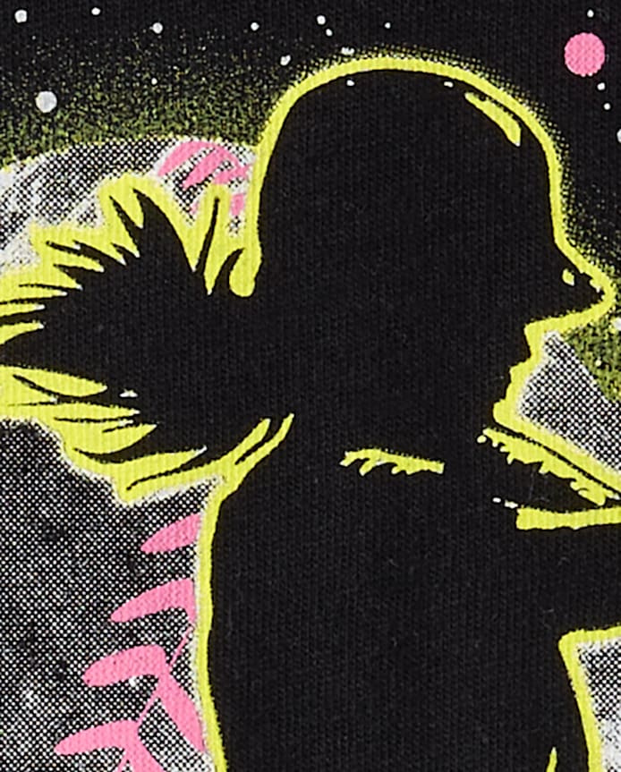 T-shirt graphique décontracté pour filles, style softball, à rayures contrastées