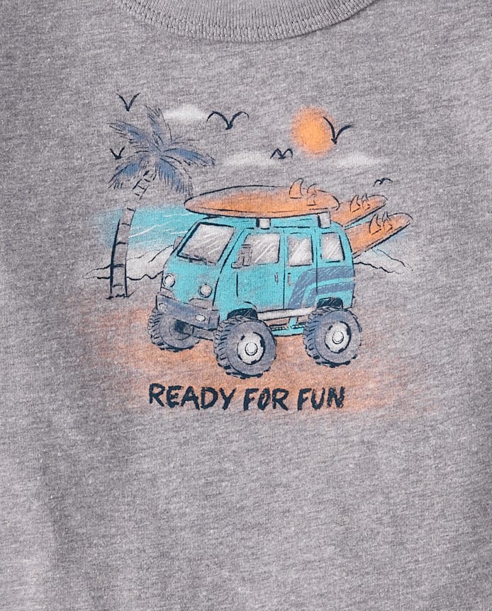 Baby And Toddler Boys Summer Graphic Tee 4-Pack