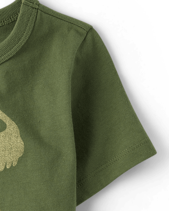 Baby And Toddler Boys Dino Skull Graphic Tee