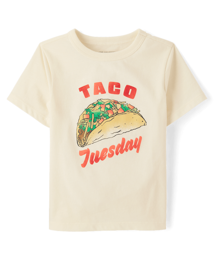 Baby And Toddler Boys Taco Tuesday Graphic Tee