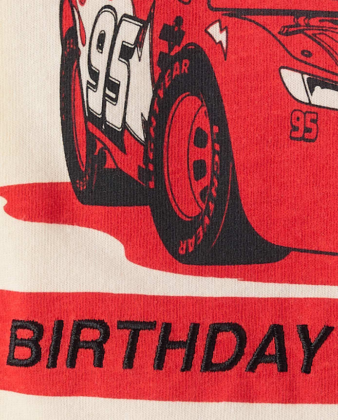 Baby And Toddler Boys Cars™ Birthday Champ Graphic Tee