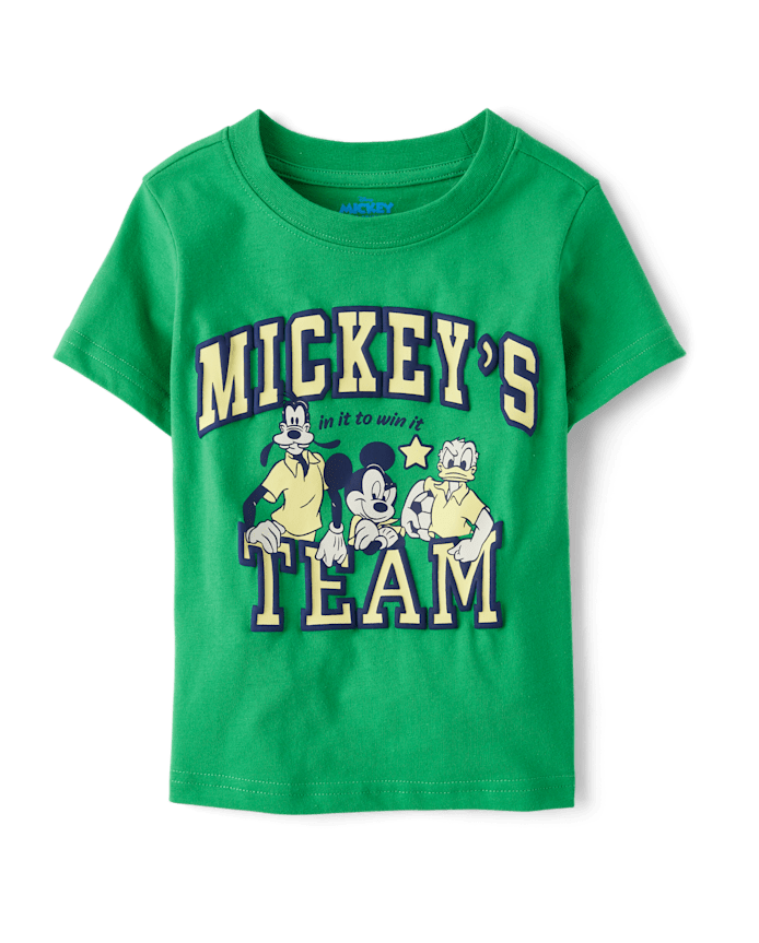 Baby And Toddler Boys Mickey Mouse™ Team Graphic Tee