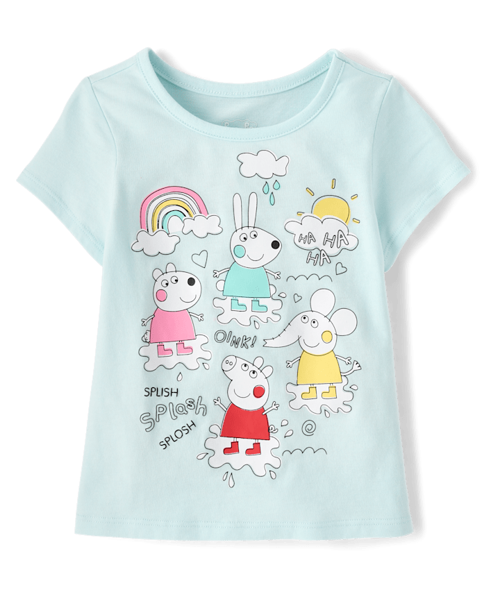Baby And Toddler Girls Peppa Pig™ Graphic Tee
