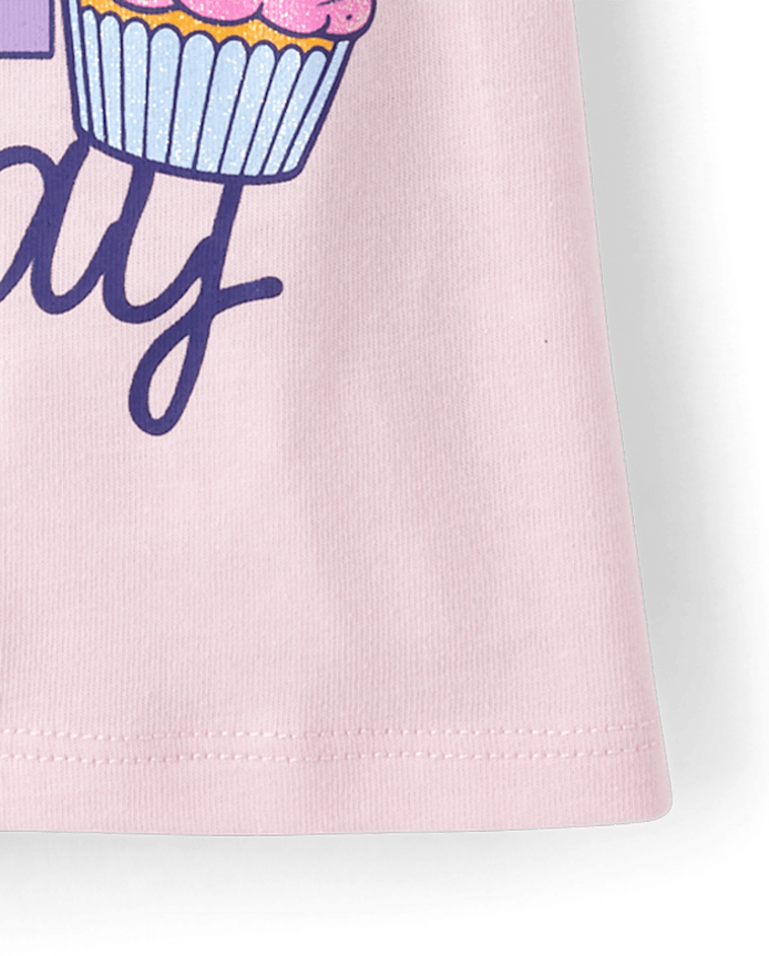 Baby And Toddler Girls Minnie Mouse™ Birthday Graphic Tee