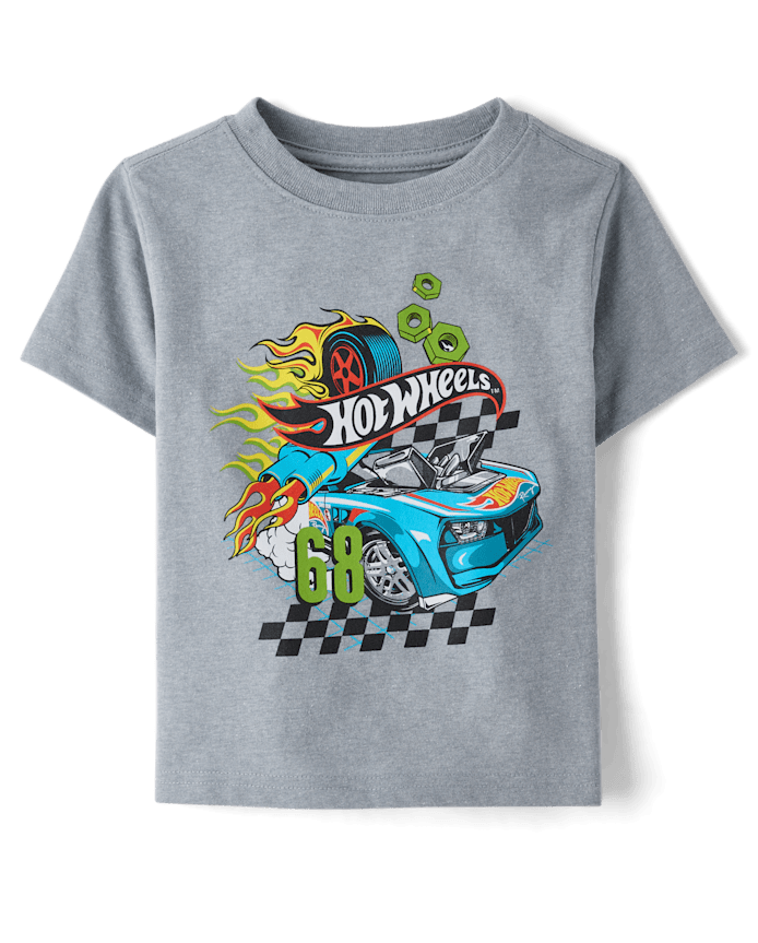 Baby And Toddler Boys Hot Wheels™ Graphic Tee