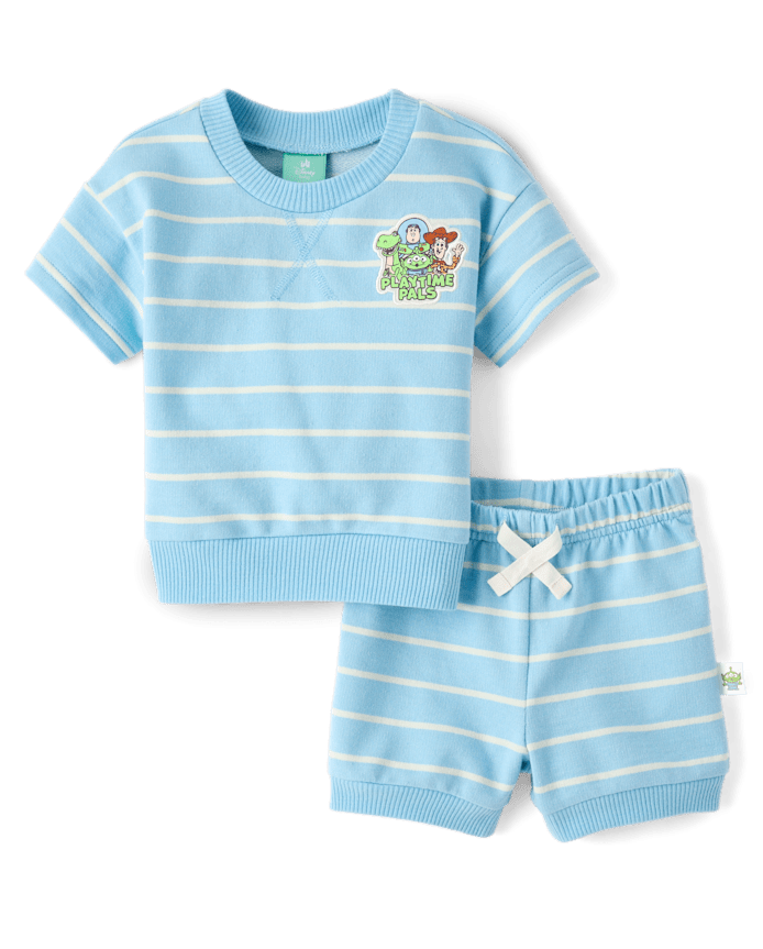 Baby Boys Toy Story™ Striped 2-Piece Outfit Set