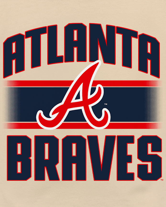 Girls MLB Atlanta Braves Graphic Tee