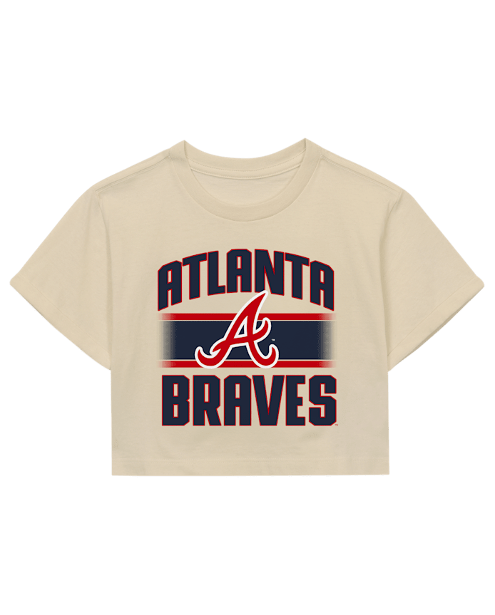 Girls MLB Atlanta Braves Graphic Tee