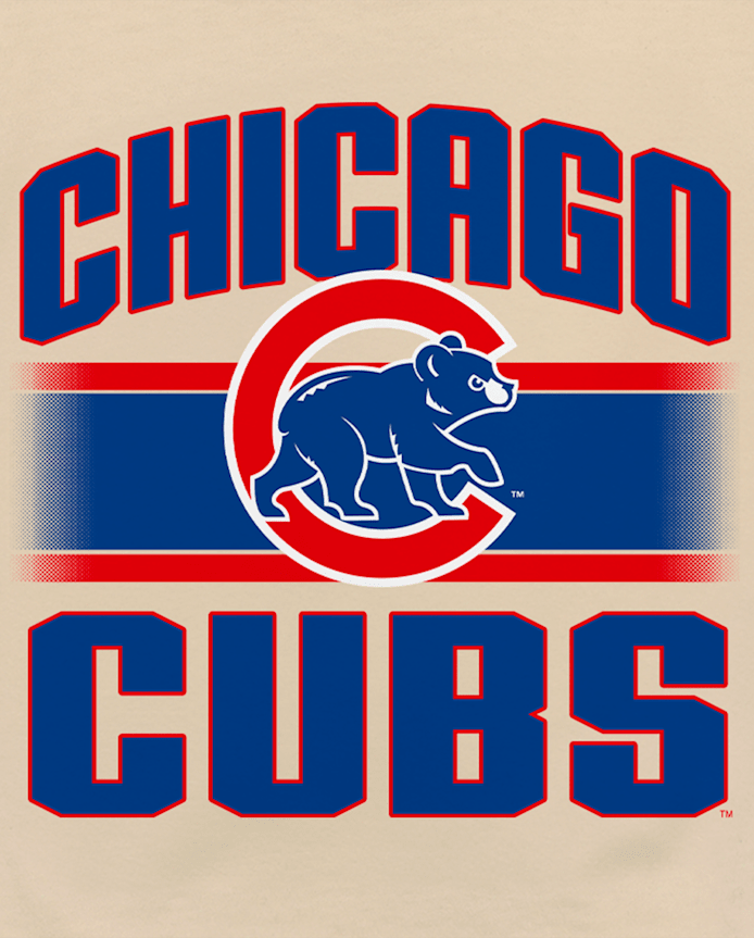 Girls MLB Chicago Cubs Graphic Tee
