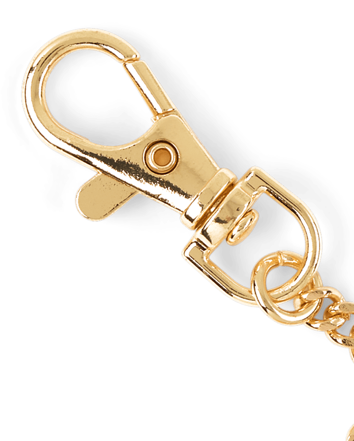 Girls Peeps® Glitter Bow Keychain