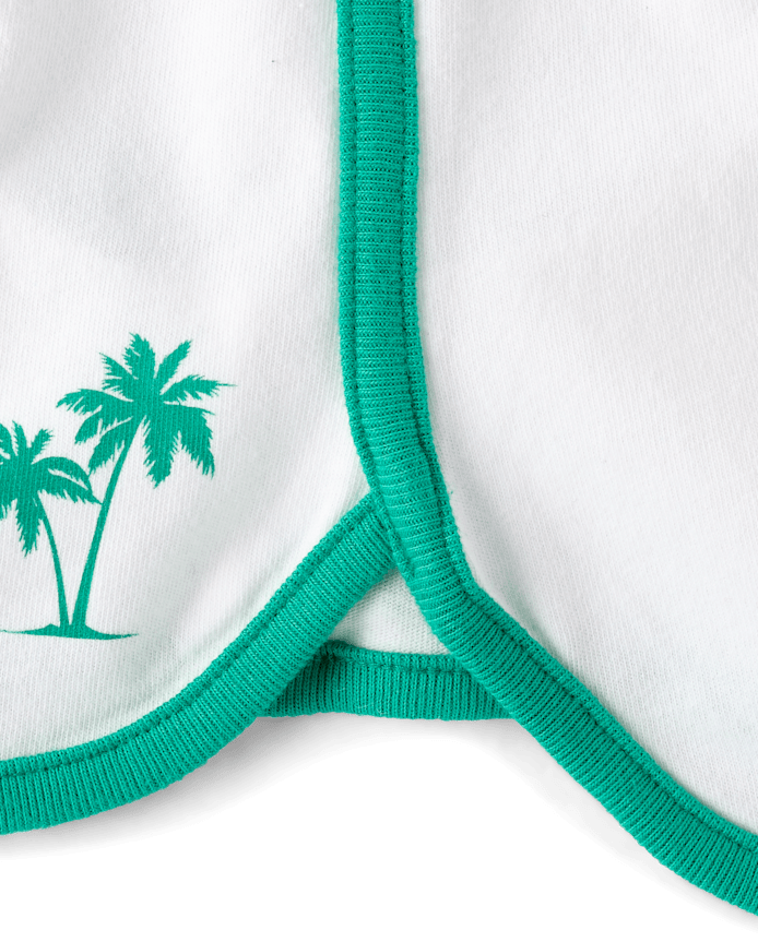 Girls Contrast Graphic Dolphin Shorts