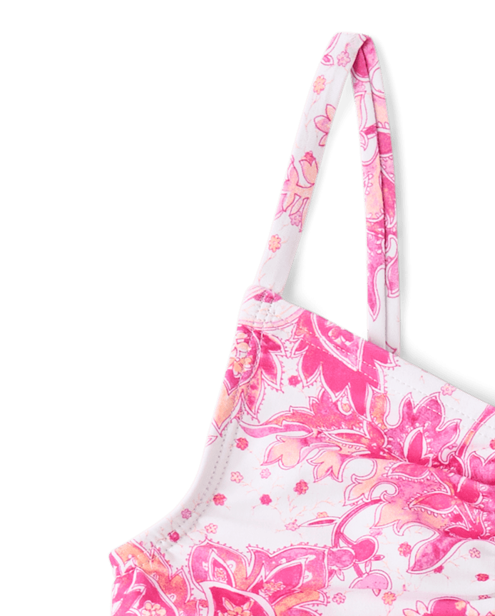 Girls Paisley Bikini Swimsuit