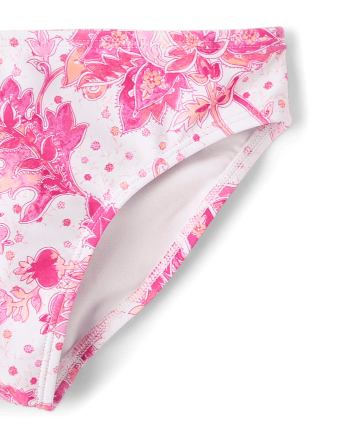 Girls Paisley Bikini Swimsuit