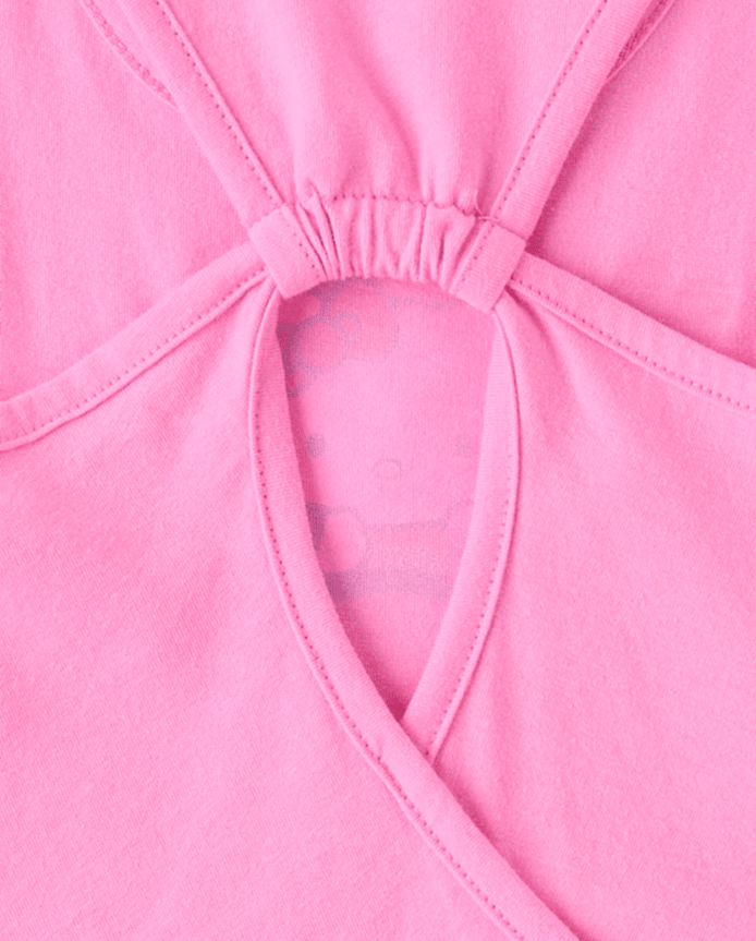 Girls Hello Kitty® Rainbow Cut-Out Tank Dress