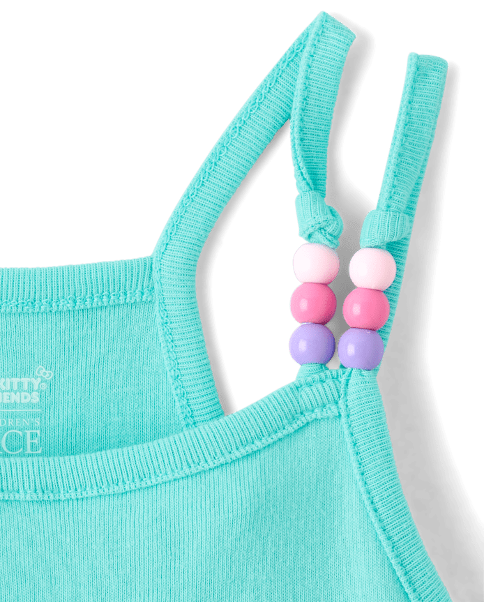 Girls Hello Kitty® And Friends Friendship Bracelet Beaded V-Waist Dress