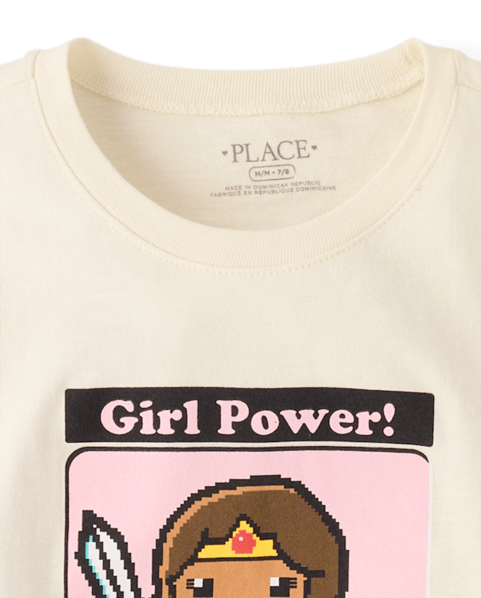 Girls Video Game Graphic Tee
