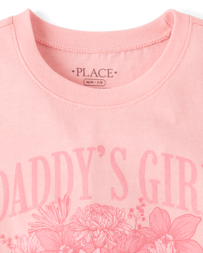 Girls Daddy's Girl Graphic Tee