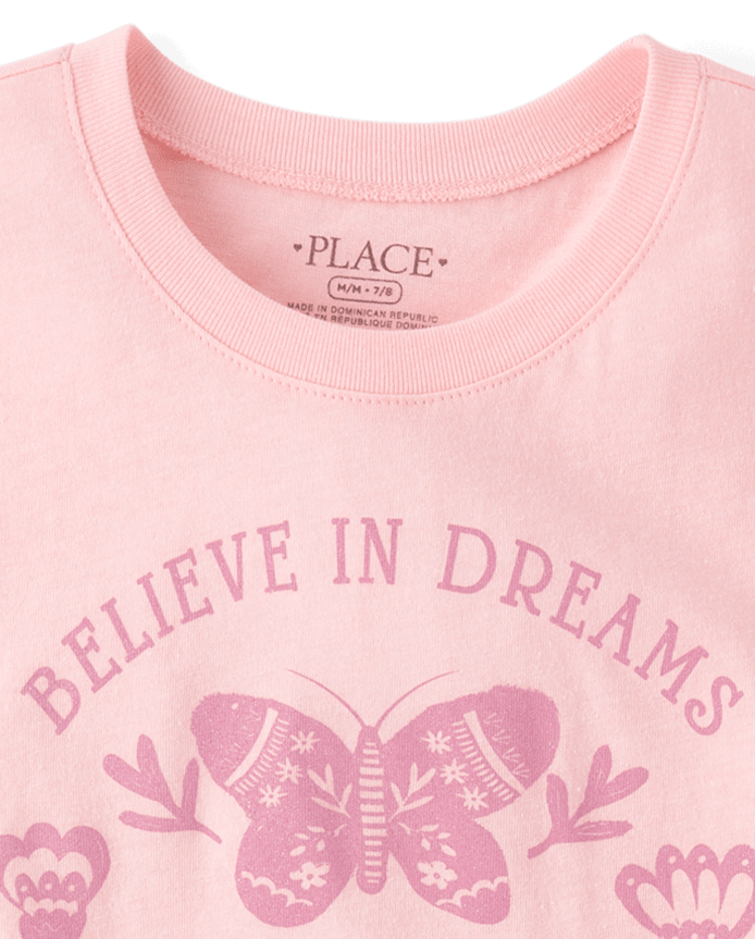 Girls Believe Dreams Graphic Tee