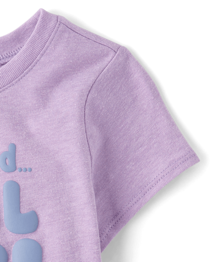 Baby And Toddler Girls Spoil Me Graphic Tee