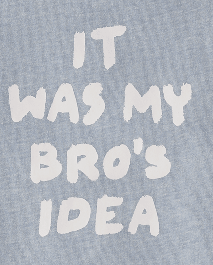 Baby And Toddler Bro's Idea Graphic Tee