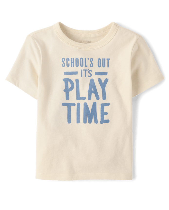 Baby And Toddler Boys Play Time Graphic Tee