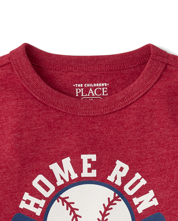 Baby And Toddler Boys Home Run Champ Graphic Tee