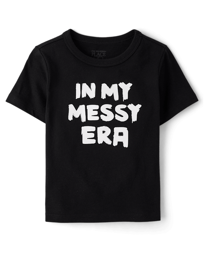 Baby And Toddler Boys Messy Era Graphic Tee