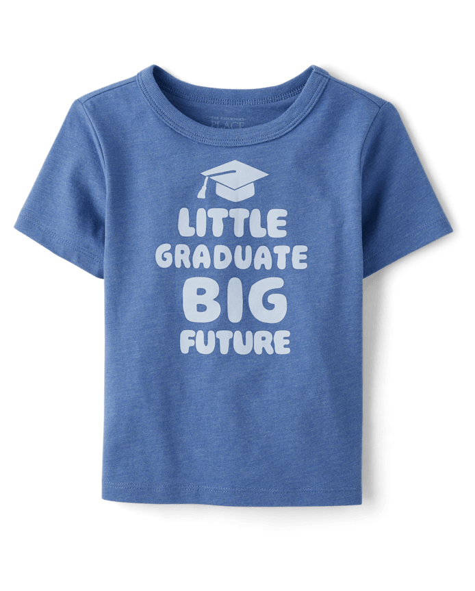 Baby And Toddler Boys Little Graduate Graphic Tee