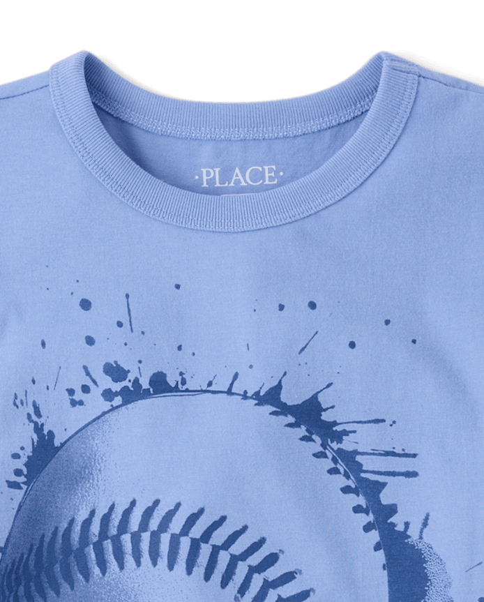 Boys Baseball Graphic Tee