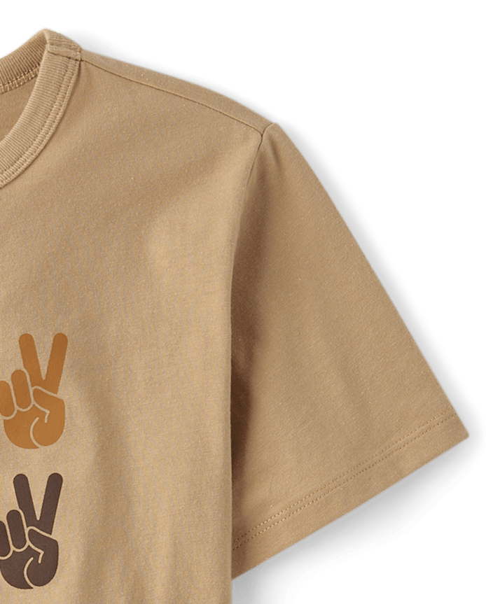 Boys Peace Graphic Tee