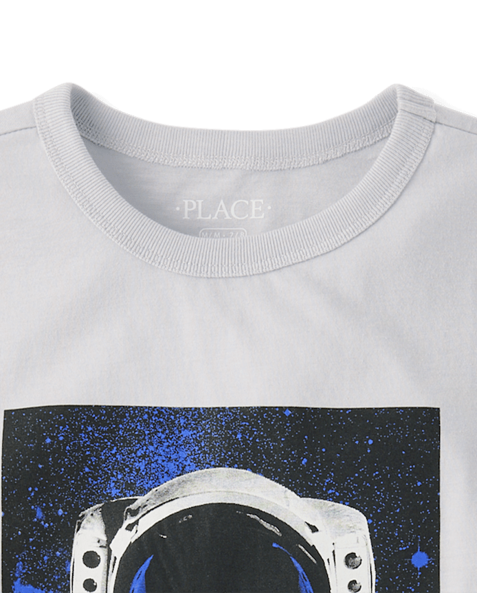 Boys Astronaut Drink Graphic Tee