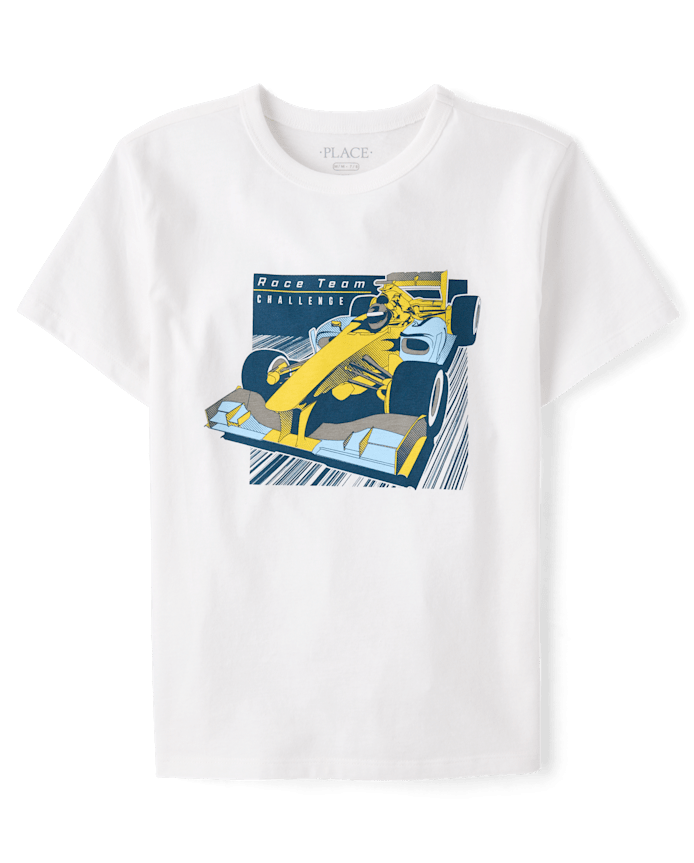 Boys Racecar Graphic Tee