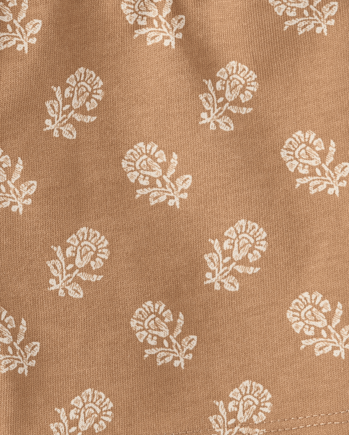 Toddler Girls Graphic Ruffle 2-Piece Outfit Set