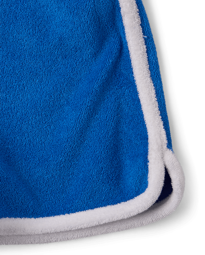 Baby And Toddler Boys Embroidered Tennis Textured Terry 2-Piece Outfit Set