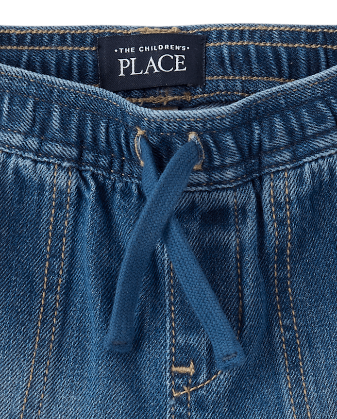 Baby And Toddler Pull On Jean Shorts