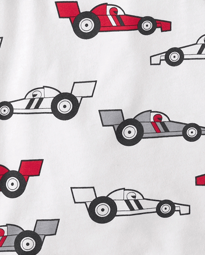 Baby And Toddler Boys Racecar 2-Piece Outfit Set