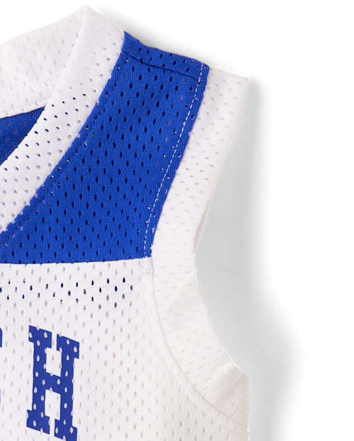 Baby And Toddler Boys Quick Dry Graphic Mesh Tank Top