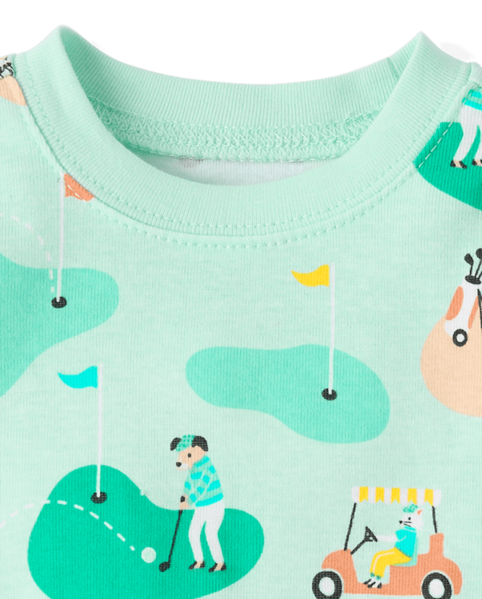 Baby And Toddler Golf Snug Fit Cotton Pajamas